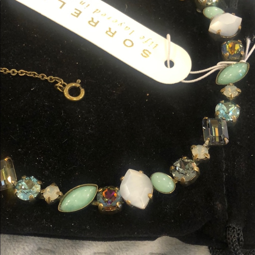 Sorrelli Greens & Grays Crystal Bracelet,NWT - Picture 2 of 6